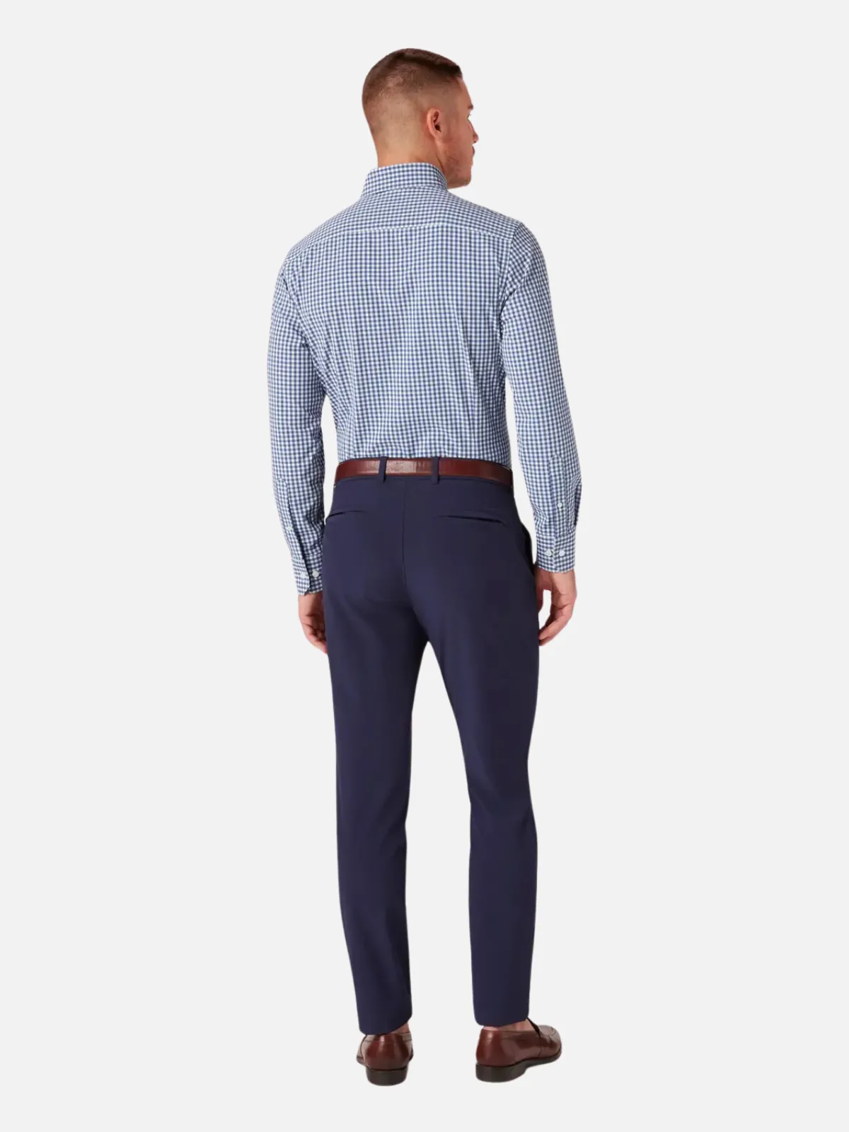 Leeward LS Dress Shirt - Alamo Gingham
