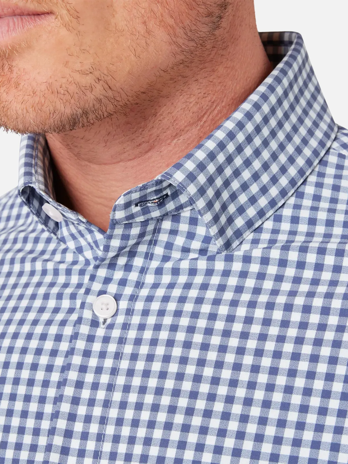 Leeward LS Dress Shirt - Alamo Gingham