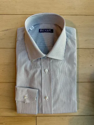 Light Gray Bengal Stripe Premium Shirt (Final Sale)