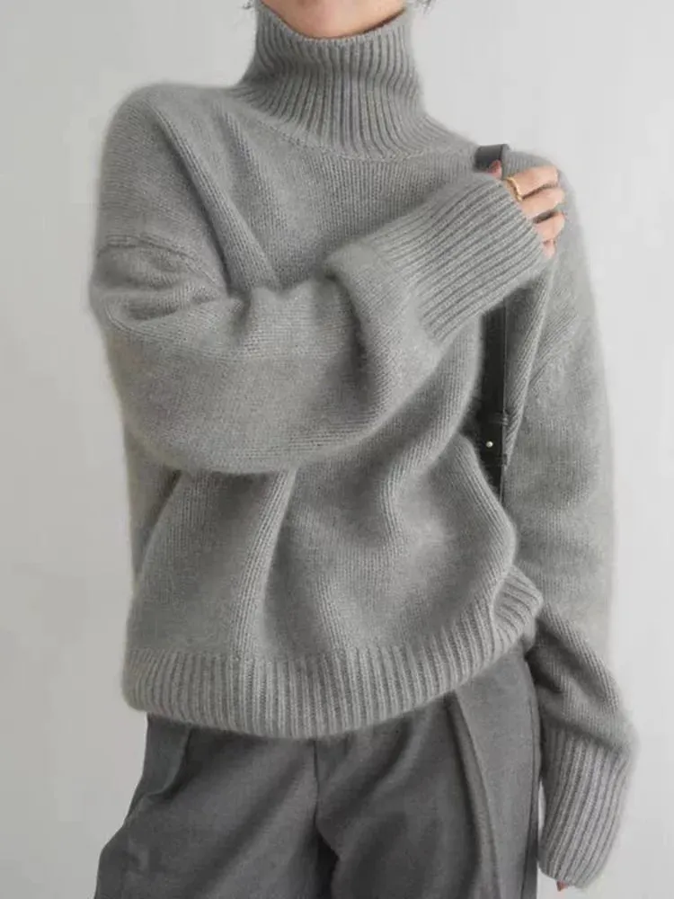 Linda - CASHMERE TURTLENECK SWEATER