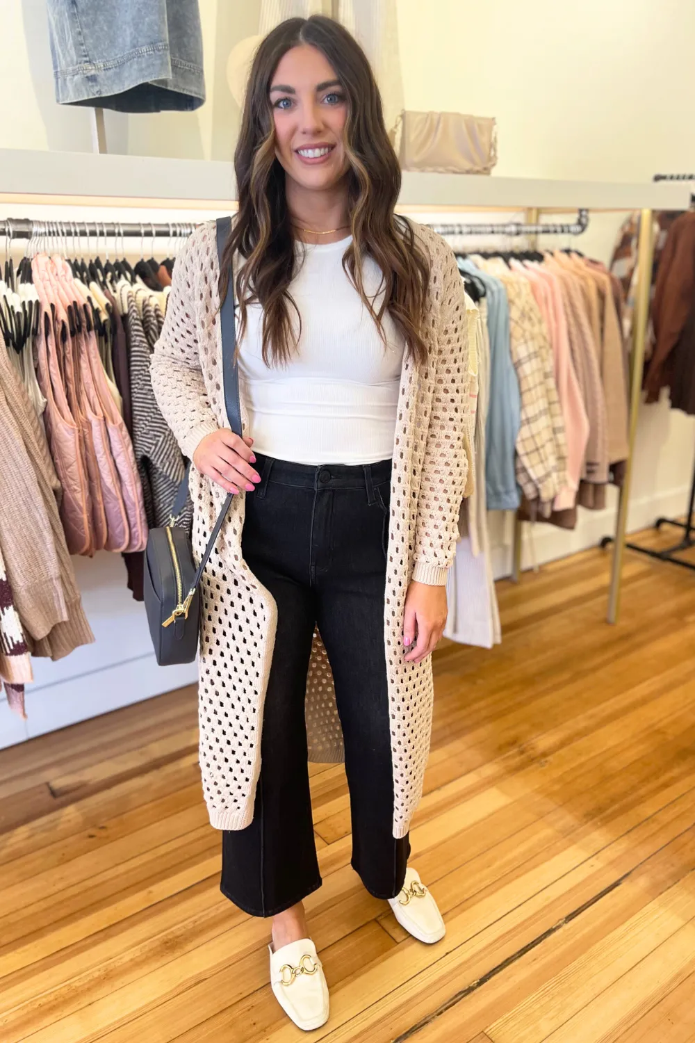 Long Knit Sweater Cardigan