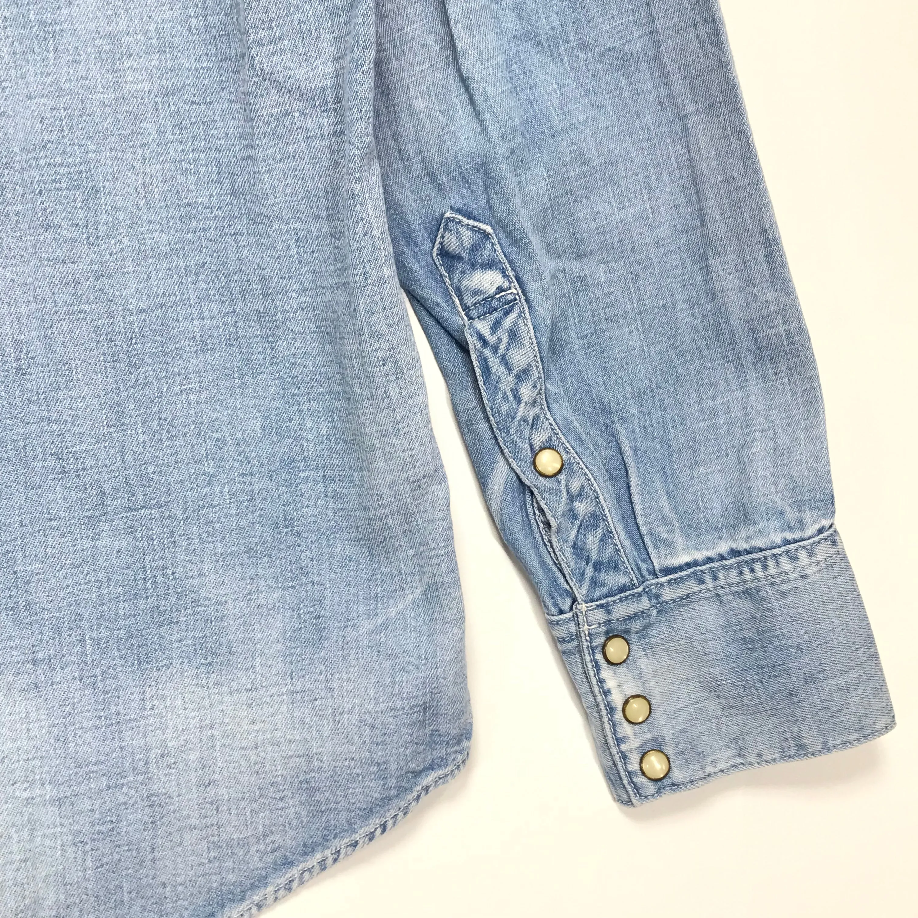 [M] Visvim 11AW SOCIAL SCULPTURE DENIM SHIRT DAMAGED L/S INDIGO