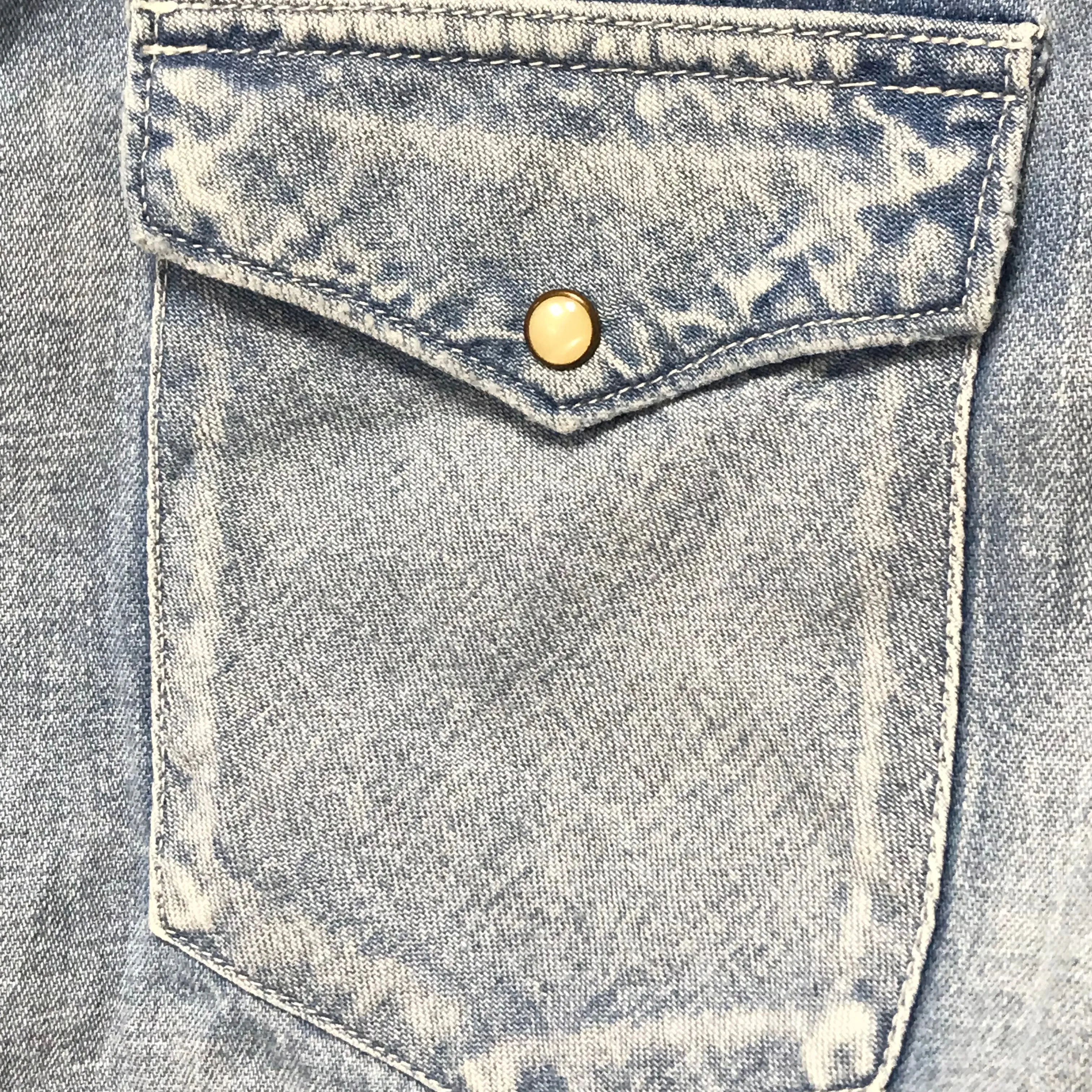 [M] Visvim 11AW SOCIAL SCULPTURE DENIM SHIRT DAMAGED L/S INDIGO