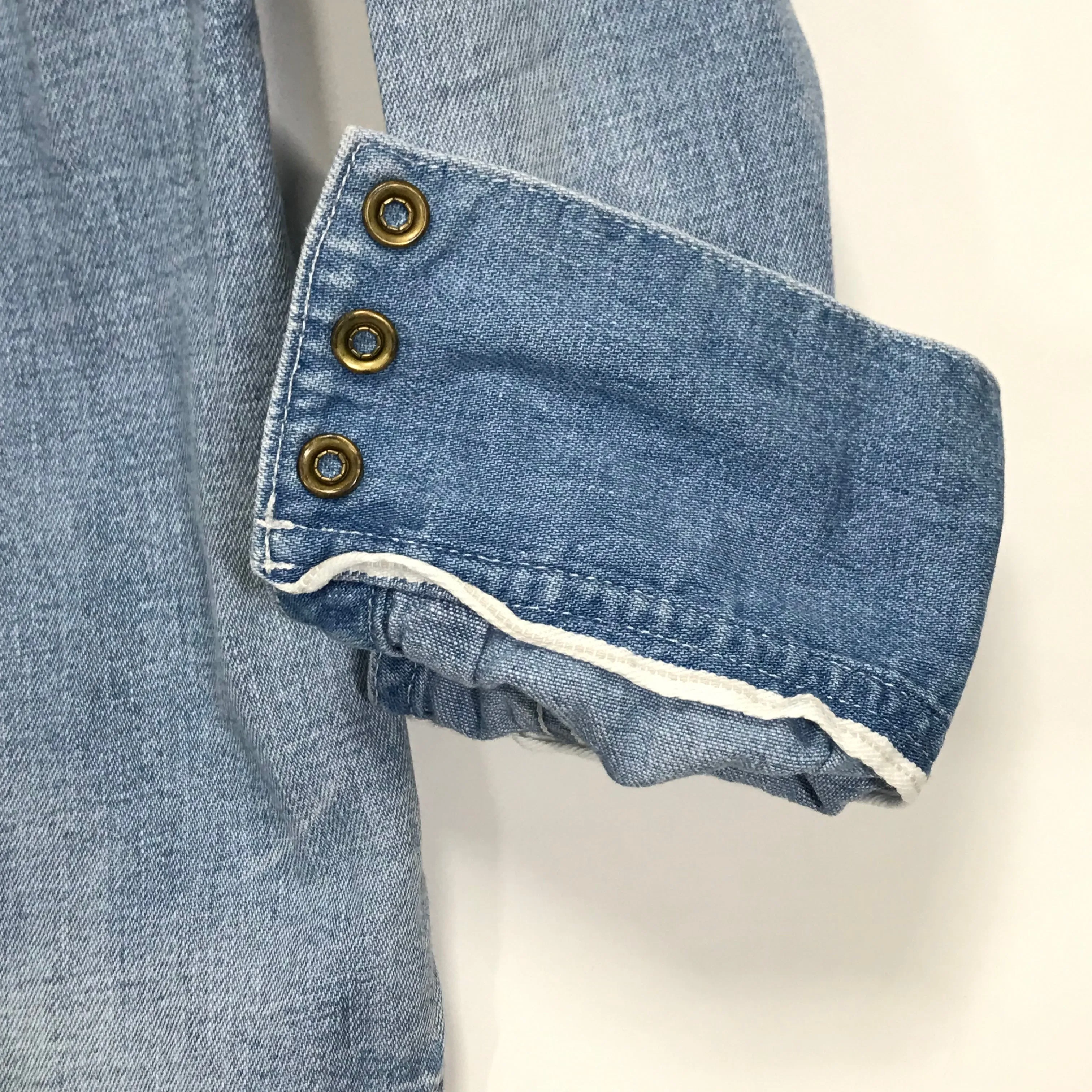 [M] Visvim 11AW SOCIAL SCULPTURE DENIM SHIRT DAMAGED L/S INDIGO