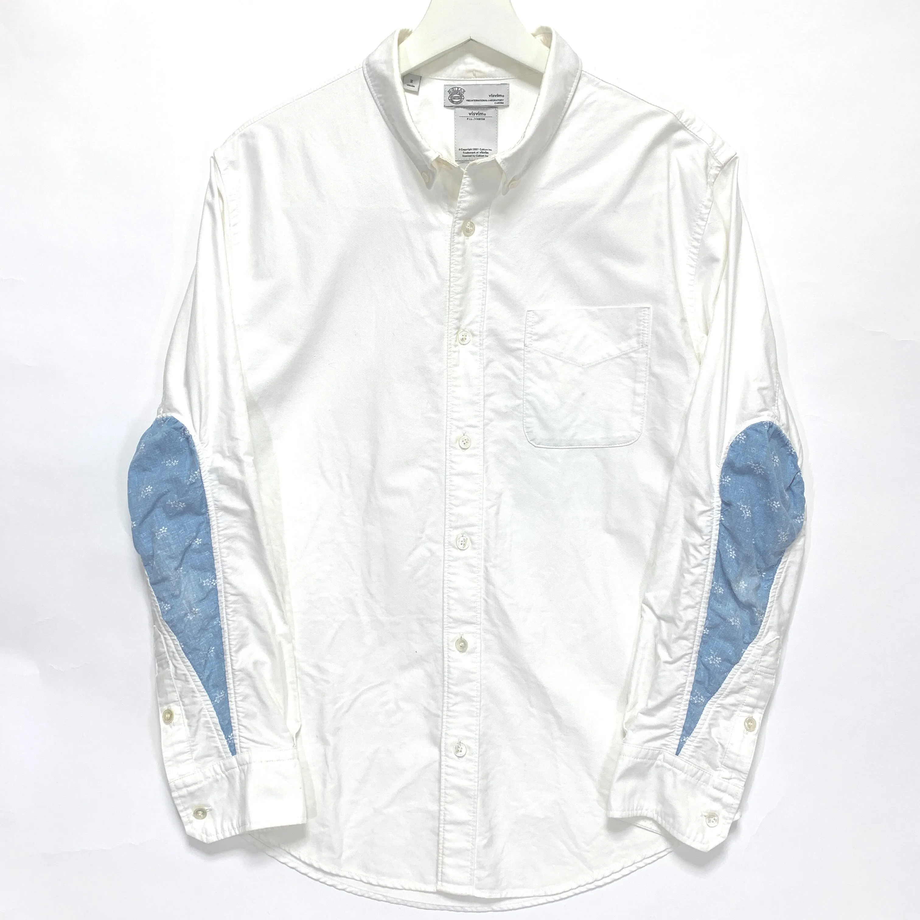 [M] Visvim 12AW Albacore Pizi Giza L/S Shirt White