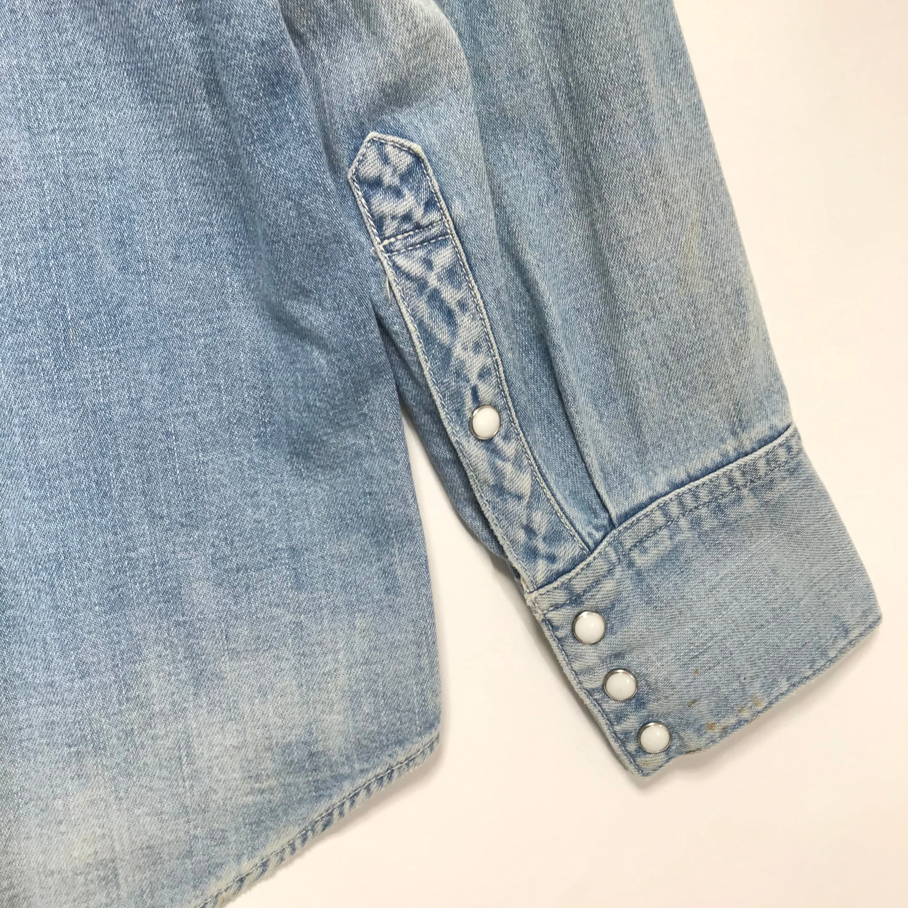 [M] VISVIM SOCIAL SCULPTURE SHIRT L/S DAMAGED INDIGO