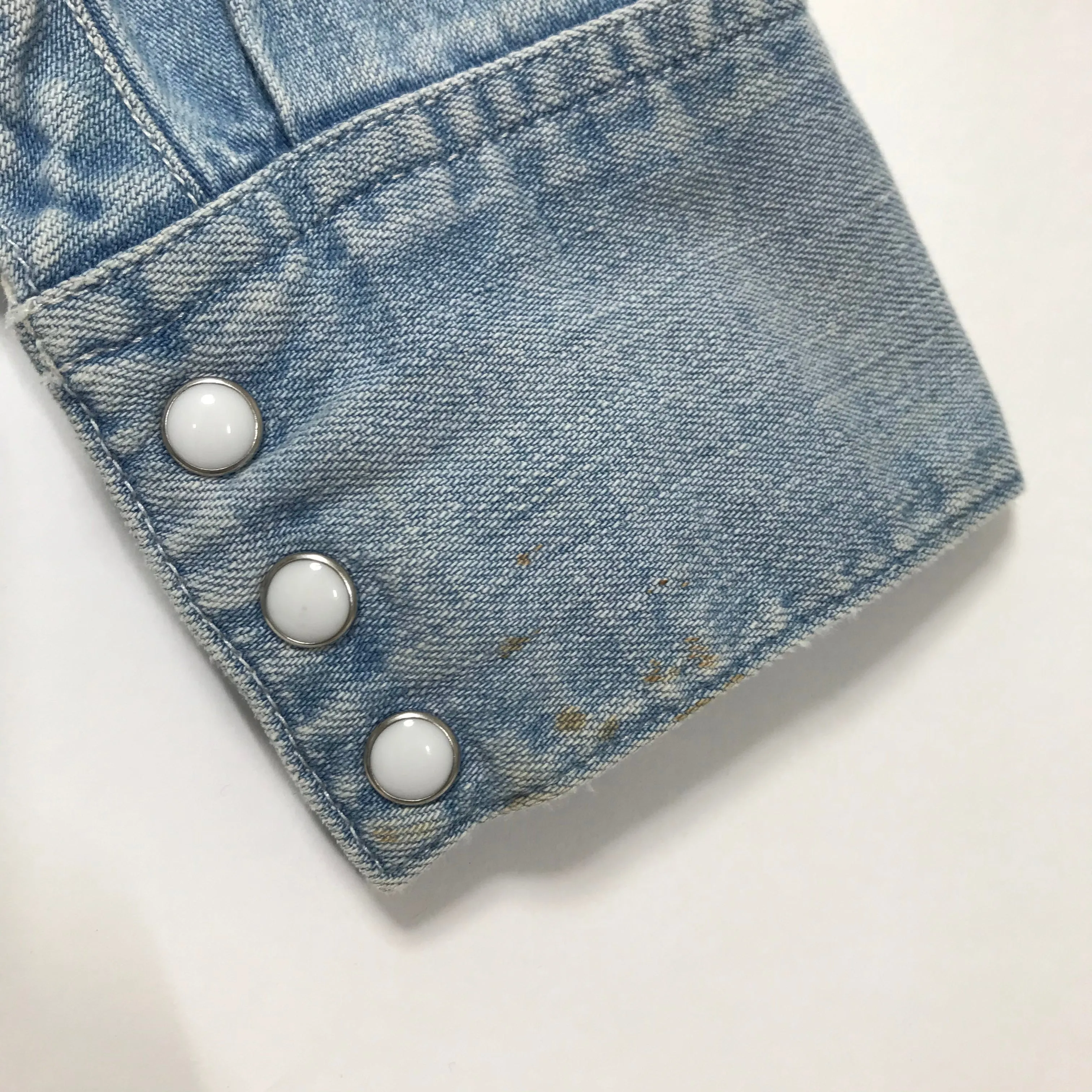 [M] VISVIM SOCIAL SCULPTURE SHIRT L/S DAMAGED INDIGO