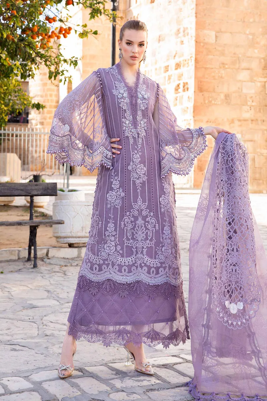 MARIA B | Maria B Lawn 2024 | D-2401-A