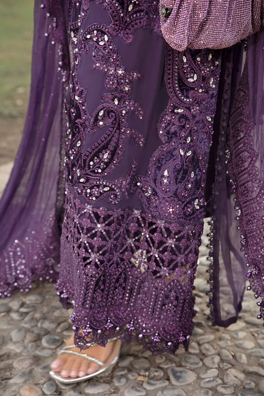 Maria B Mbroidered Chiffon | MPC-24-102