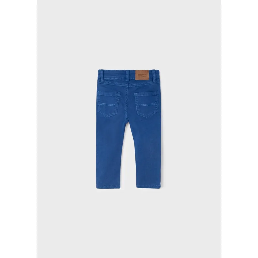 Mayoral Ecofriendly Slim Fit Pants - Blue