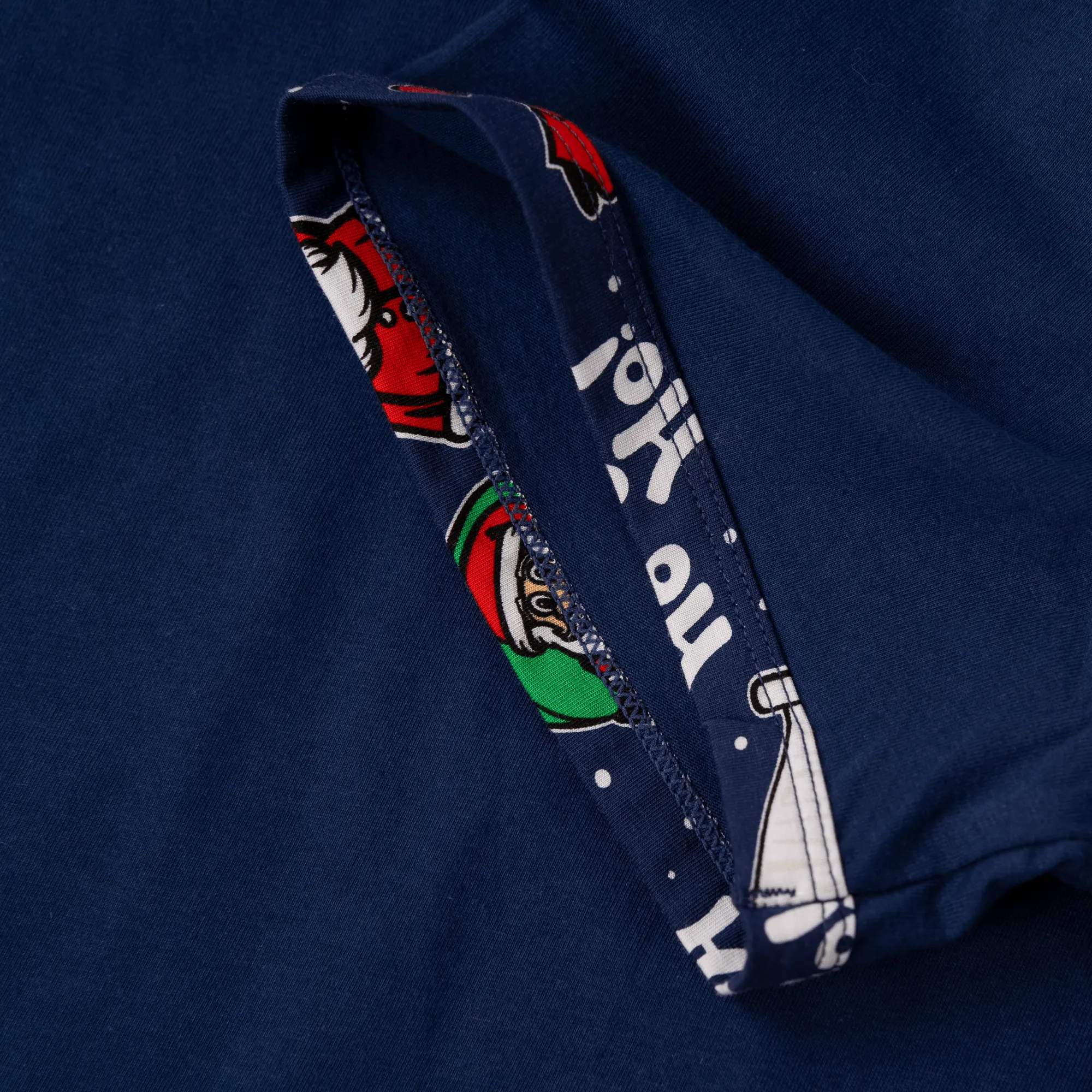 Mens Long Pyjamas - Santa - Trousers & T-Shirt