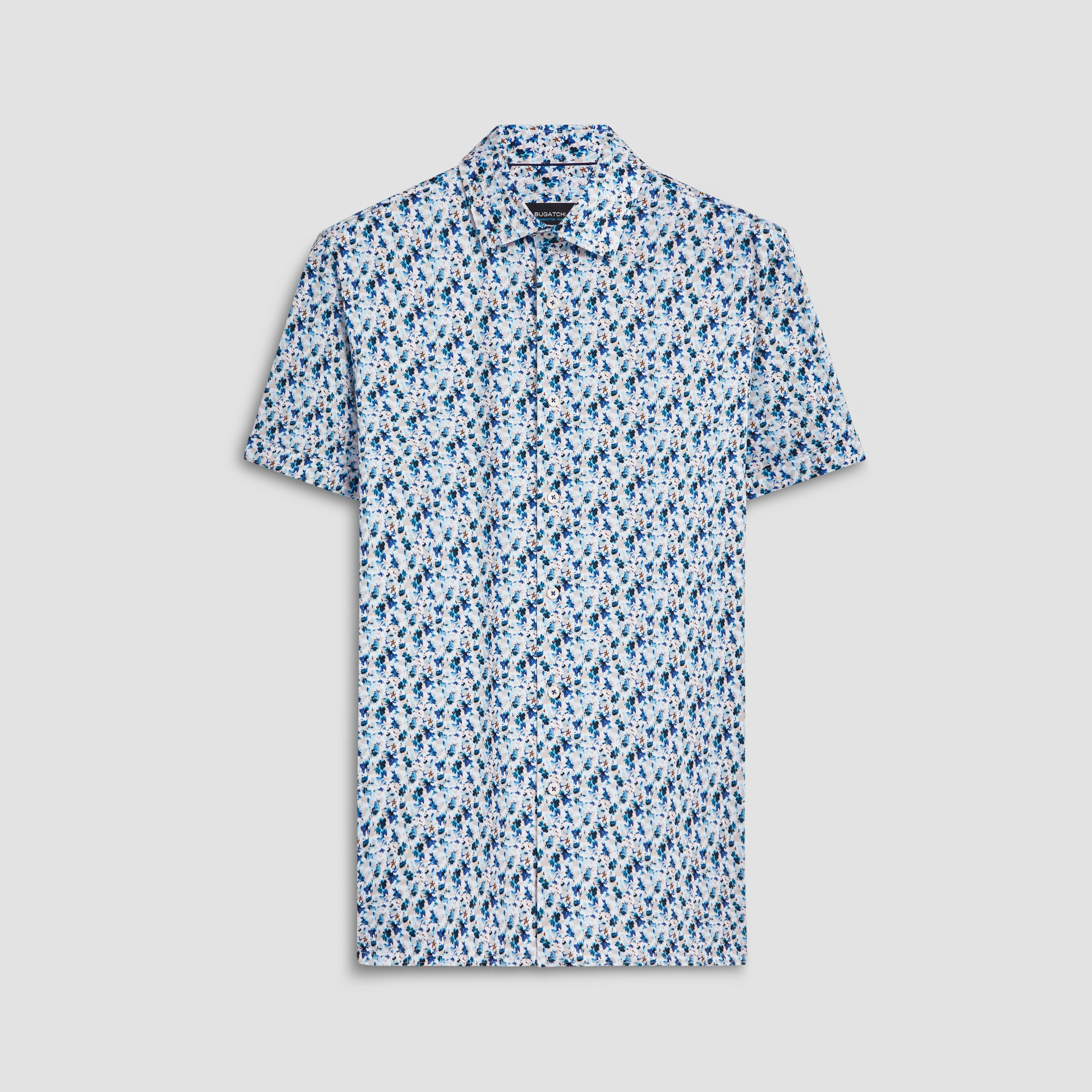 Milo Abstract Print OoohCotton Short Sleeve Shirt