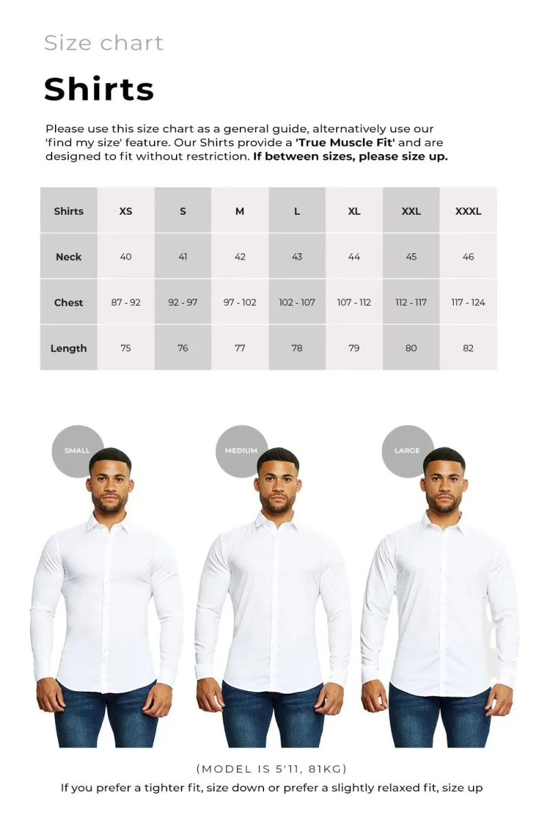 Muscle Fit Signature Shirt 2.0 in White