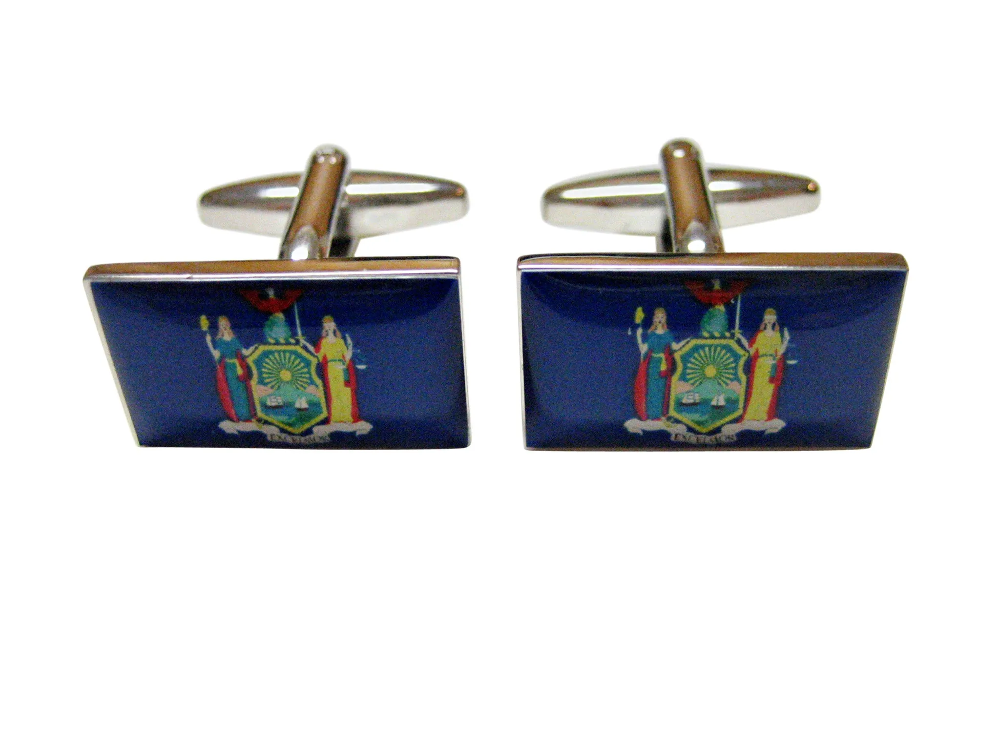 New York State Flag Cufflinks