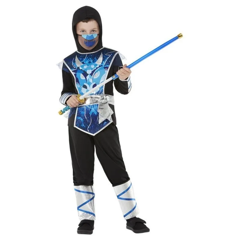Ninja Warrior Costume, Blue