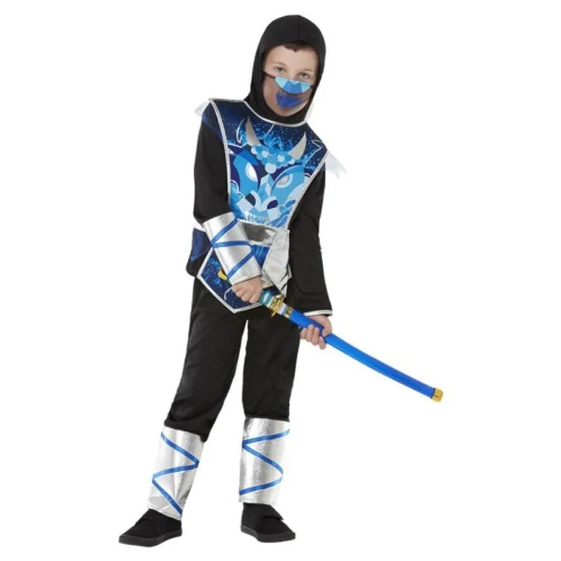 Ninja Warrior Costume, Blue