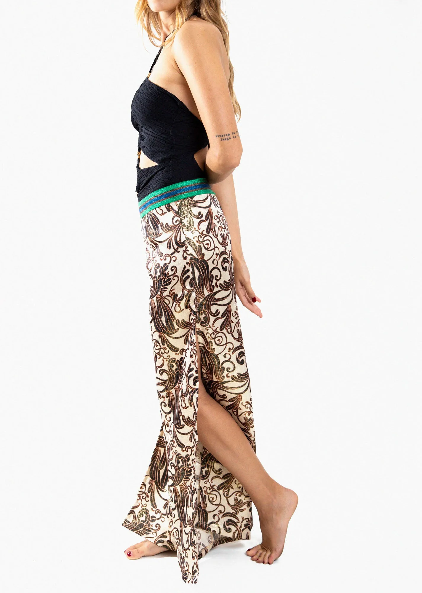 Orion Black Print Seta