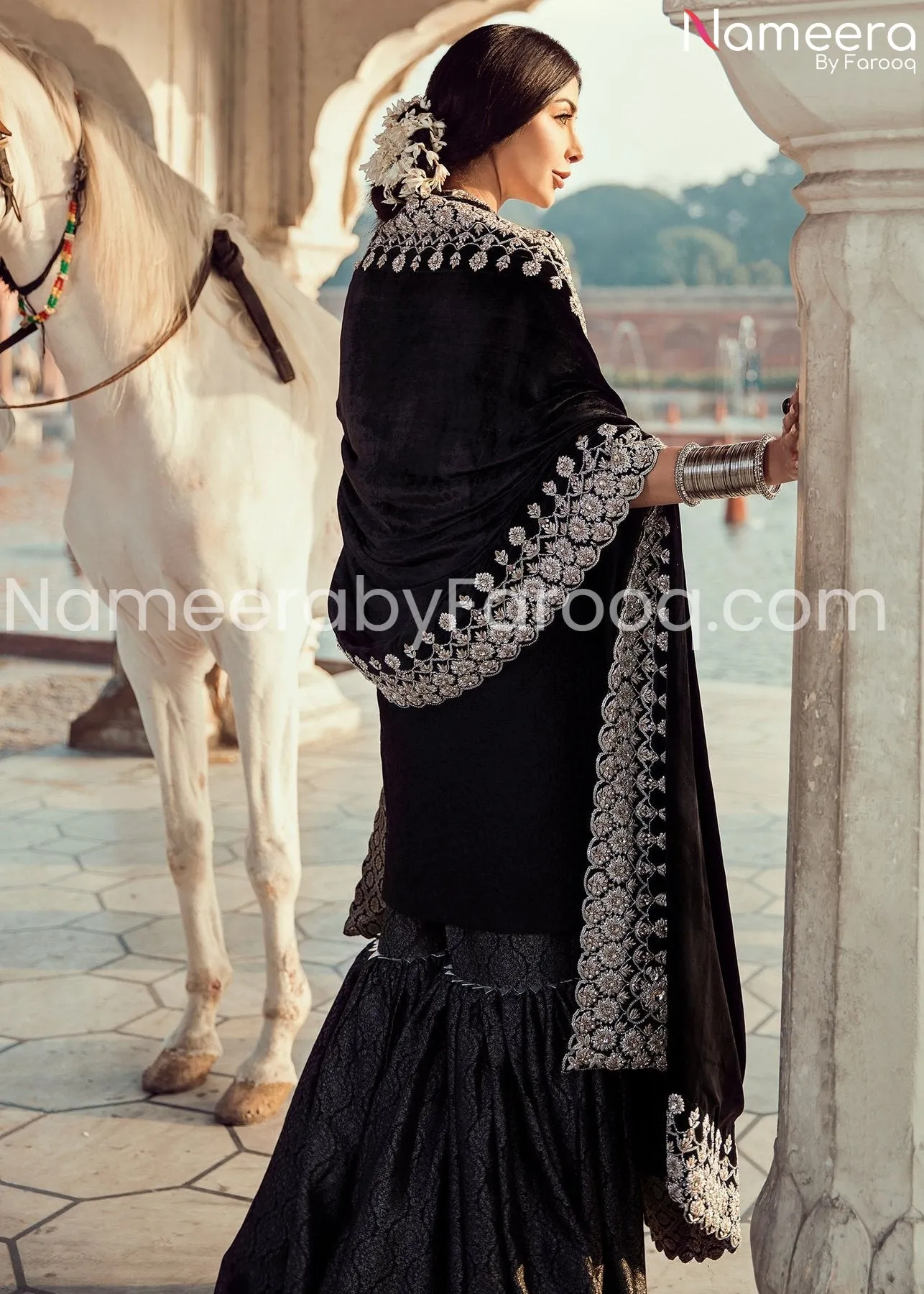 Pakistani Gharara Online dress for Wedding Party #PN119