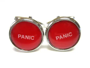 Panic Button Cufflinks