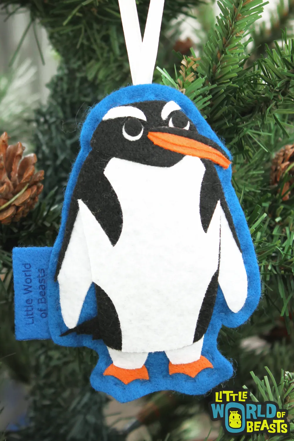 Personalized Trousers the Gentoo Penguin Ornament