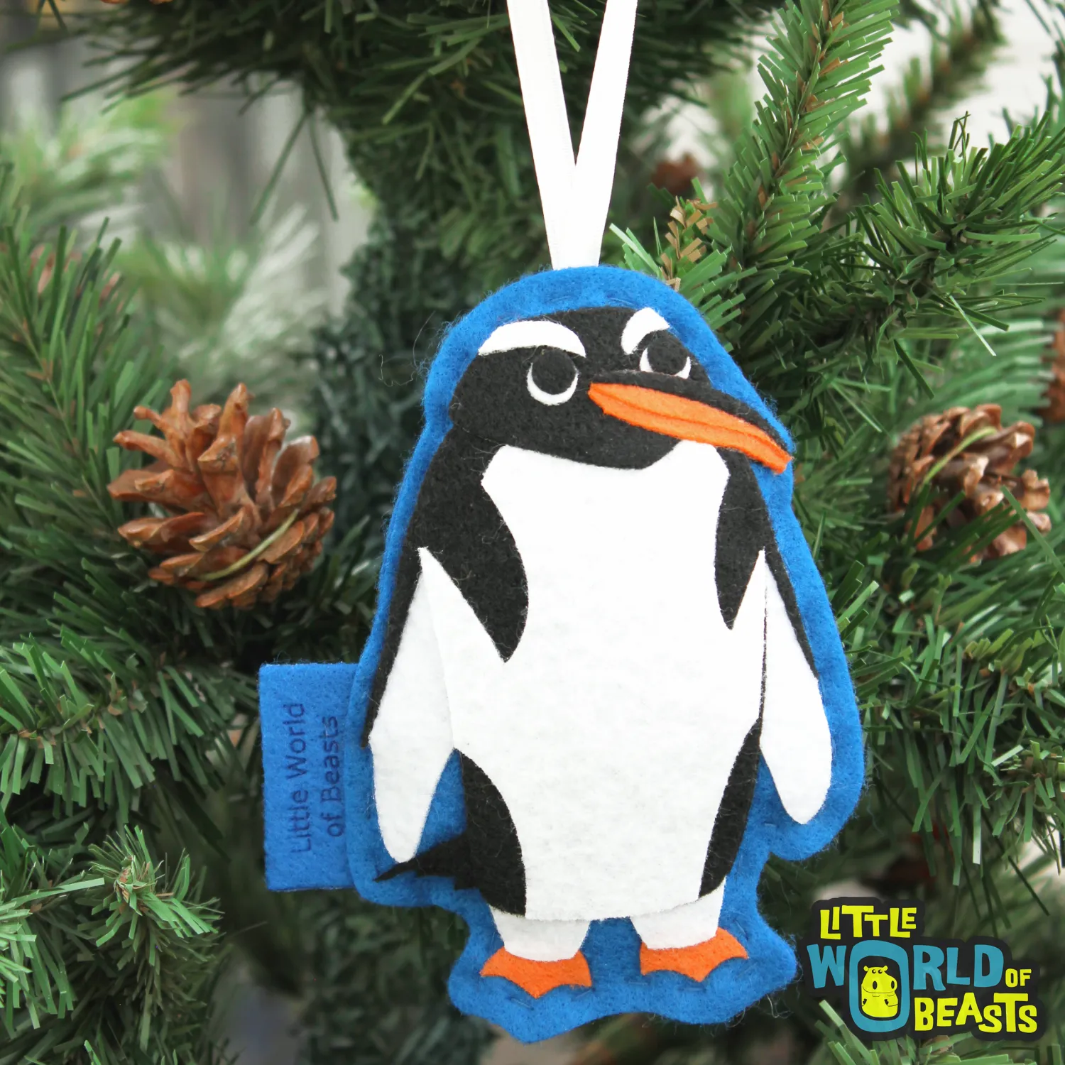 Personalized Trousers the Gentoo Penguin Ornament