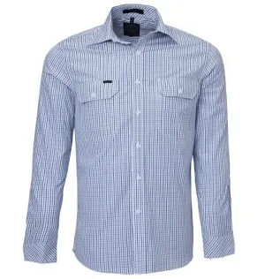 Pilbara Shirt Mens Double Pocket Check