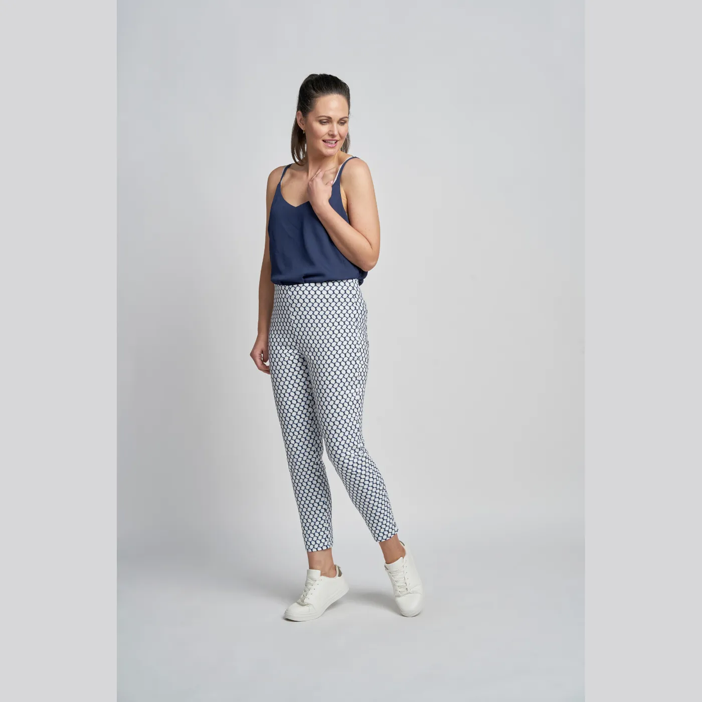 Pinns Floral Crop Trouser