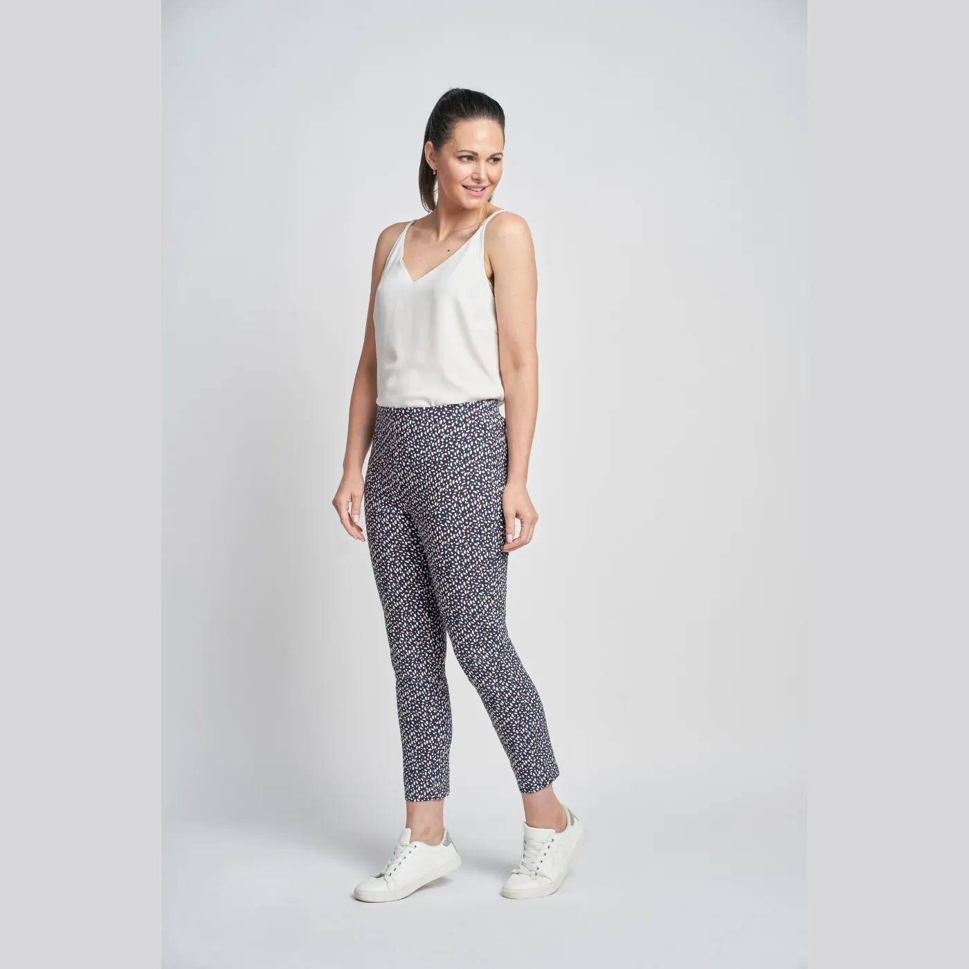 Pinns Floral Crop Trouser