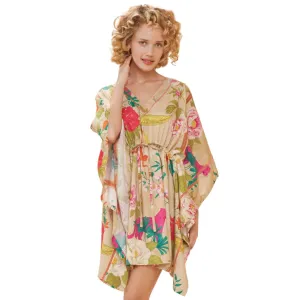 Powder Beach Cover Up - Tropical Flora