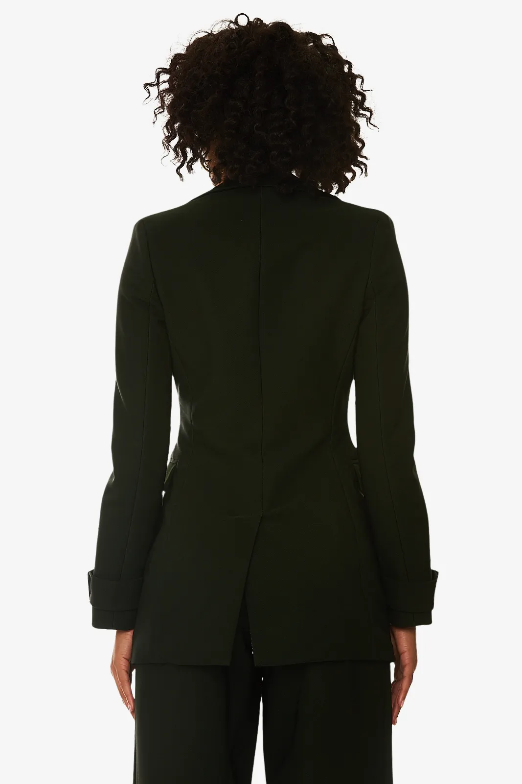 "Nell" Jacket In Hunter Green