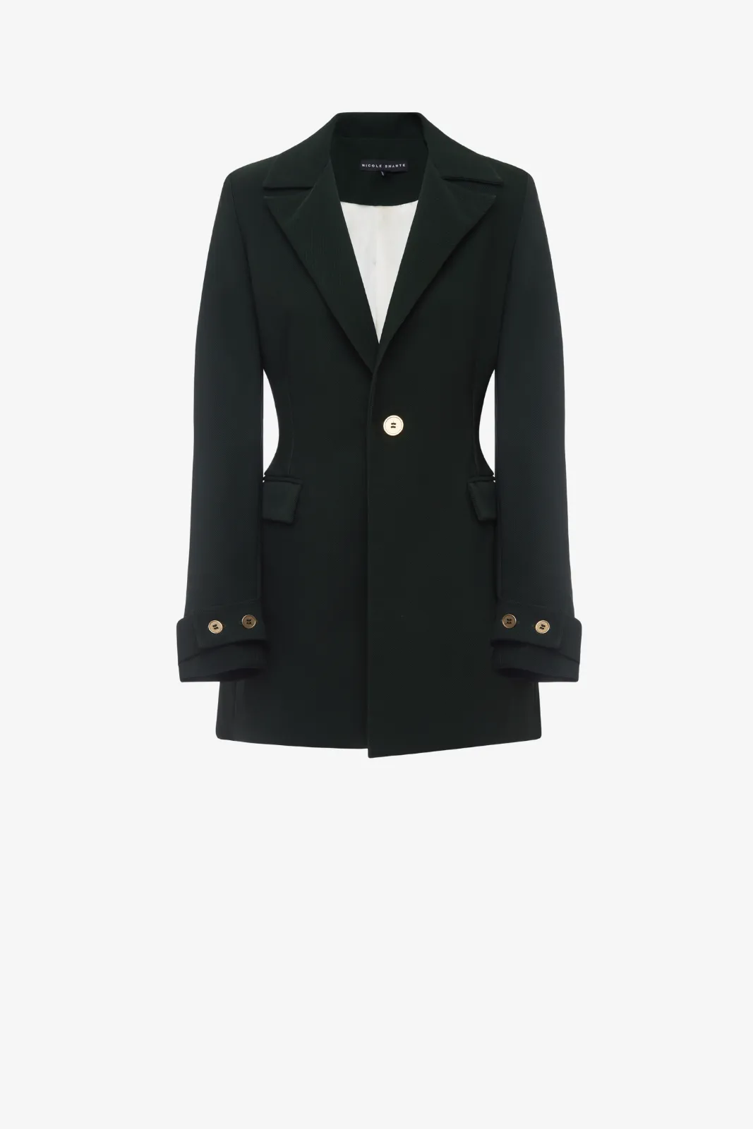 "Nell" Jacket In Hunter Green