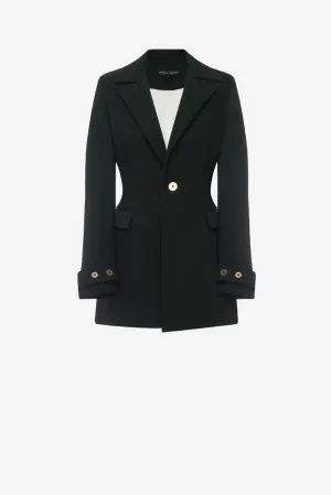 "Nell" Jacket In Hunter Green