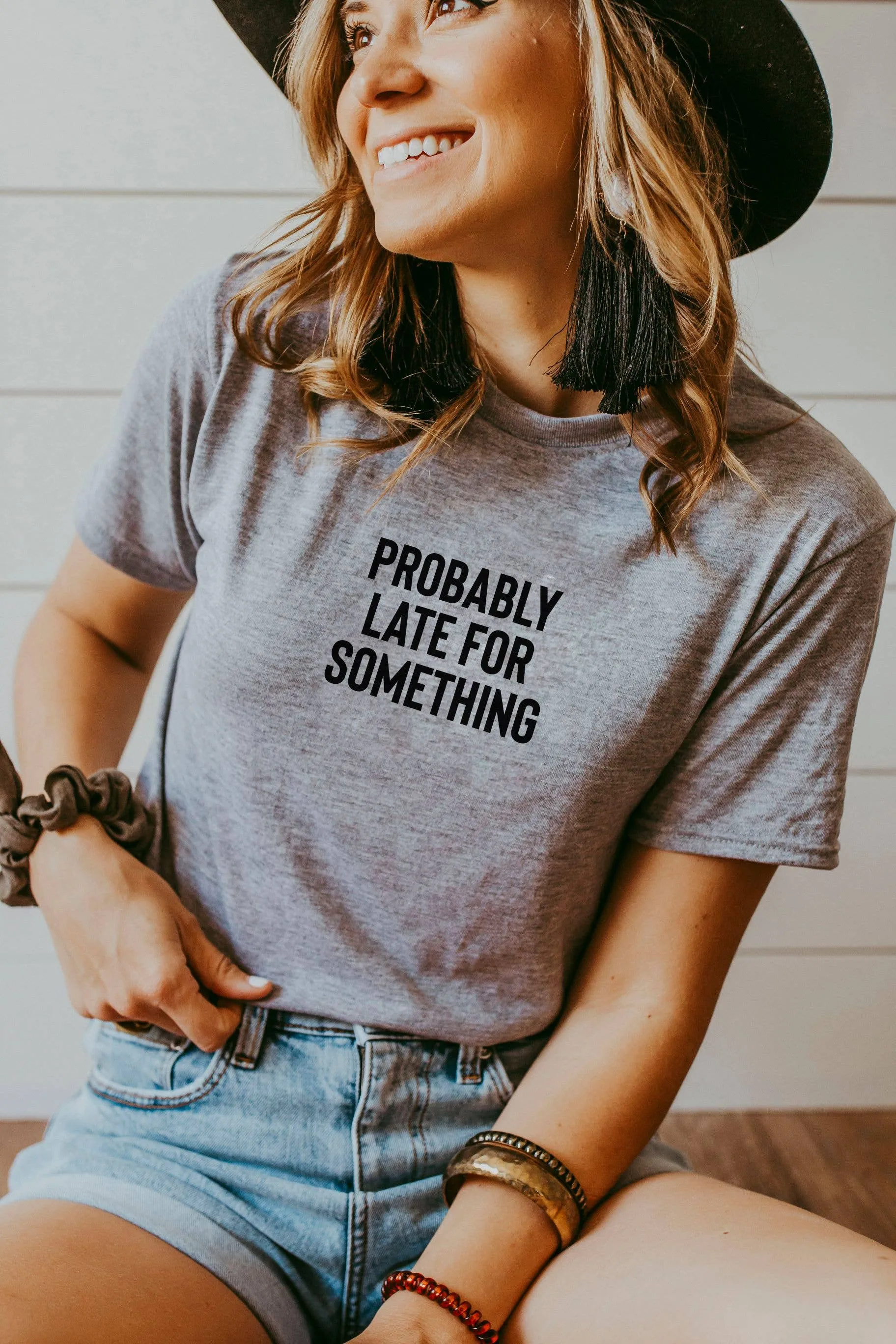 "Probably Late For Something"