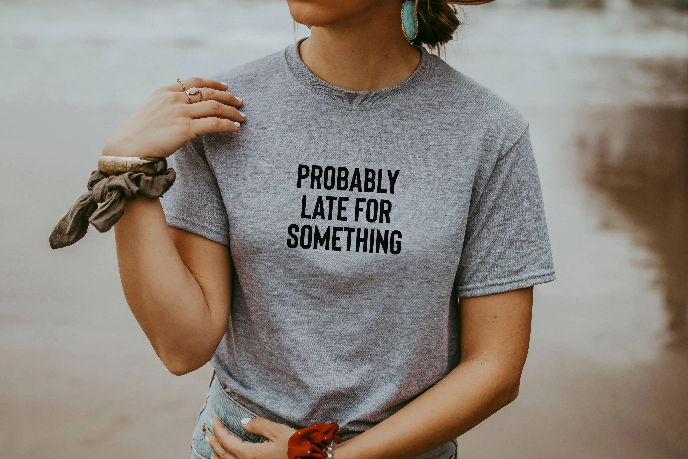 "Probably Late For Something"