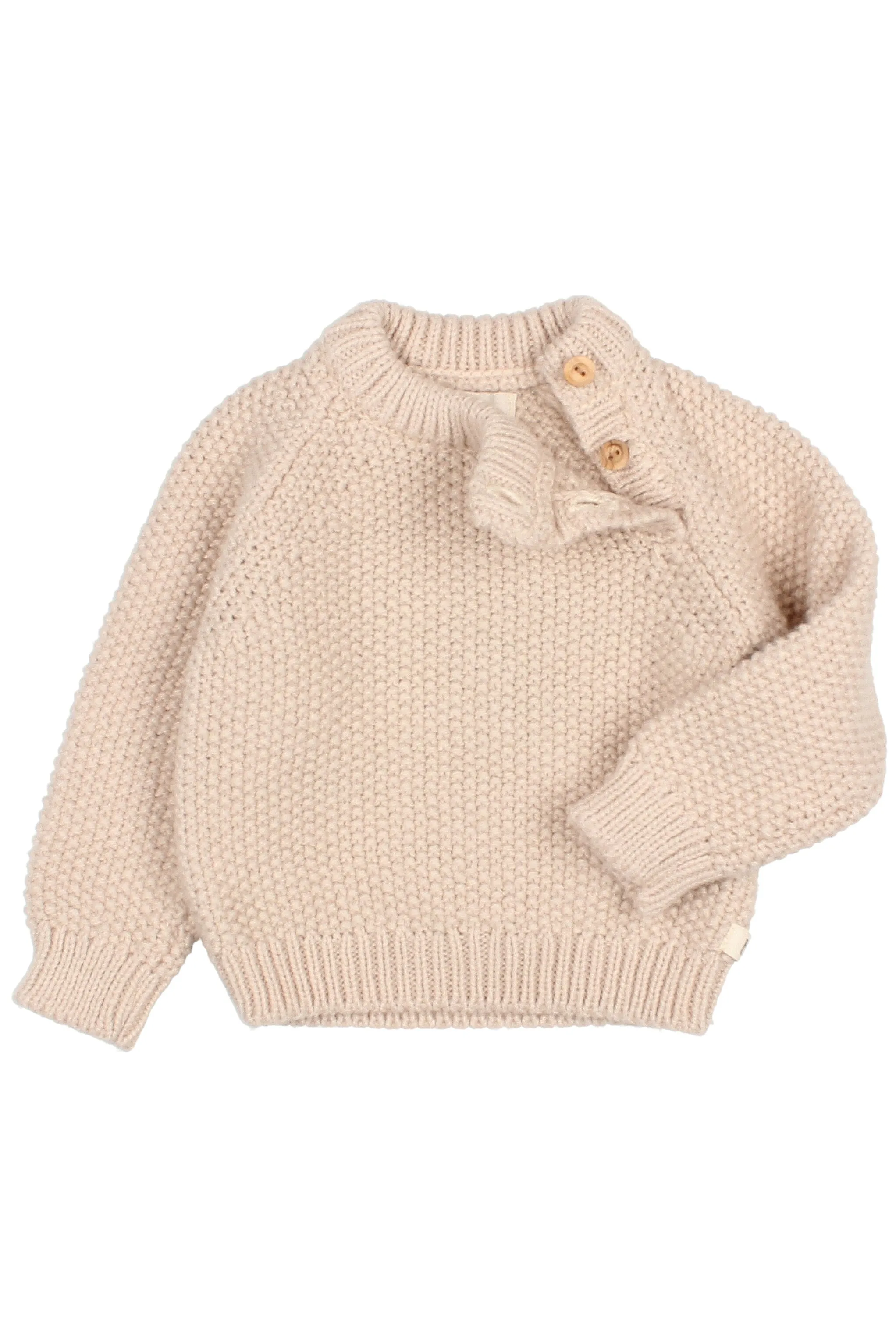 "Stanley" Cream Alpaca Wool Jumper