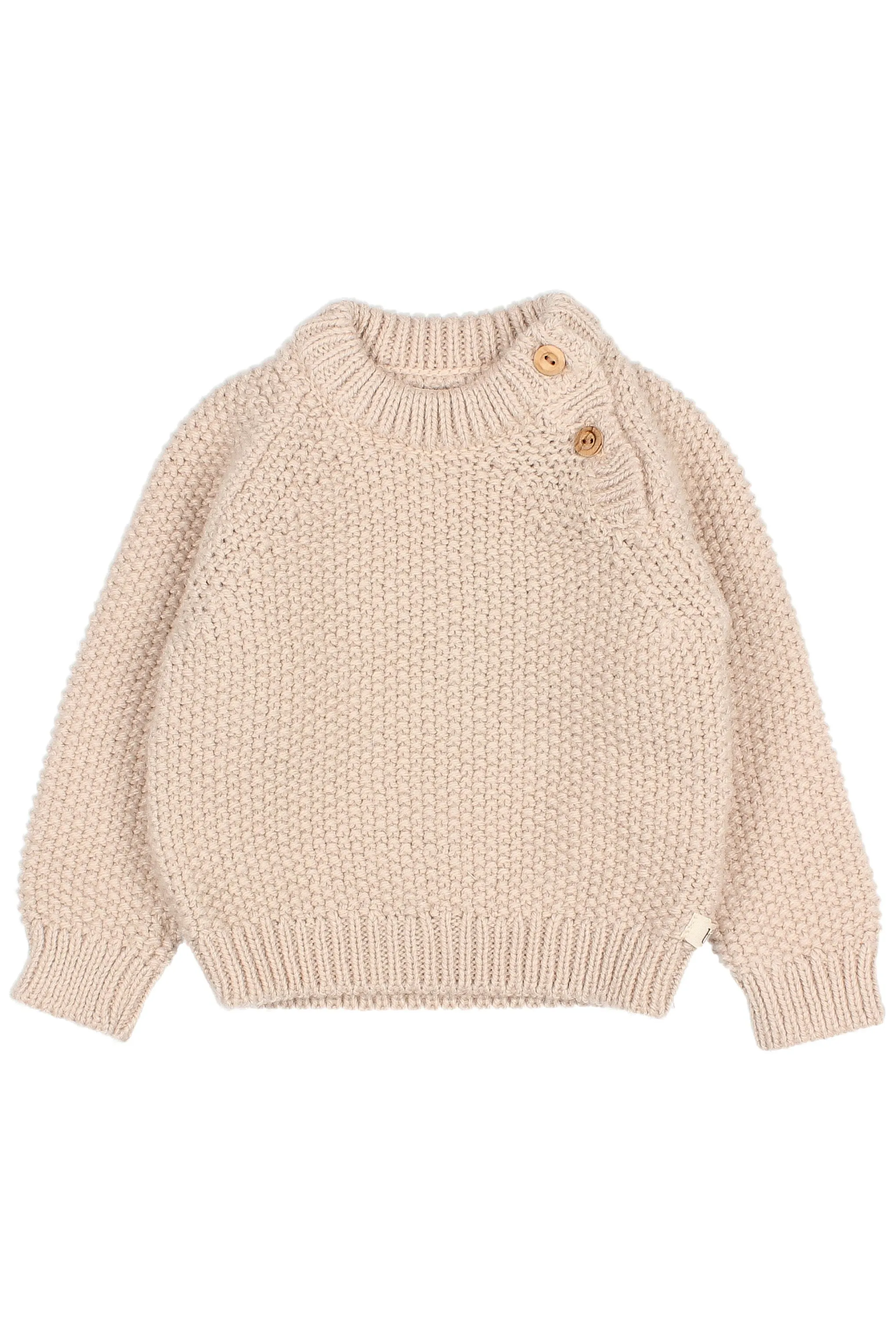 "Stanley" Cream Alpaca Wool Jumper