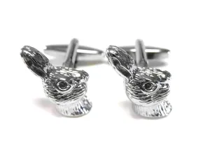 Rabbit Head Cufflinks