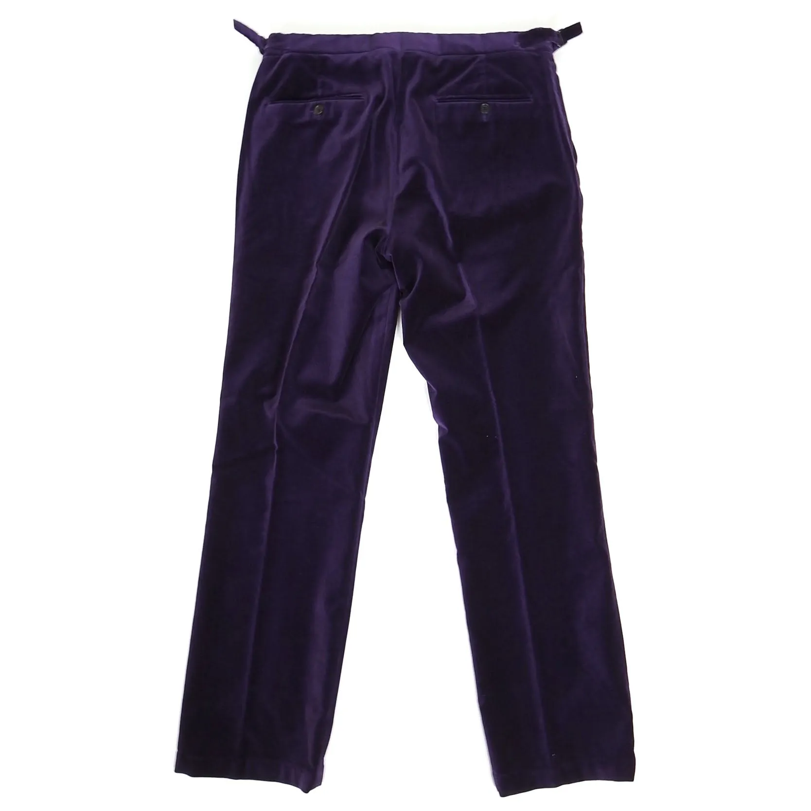 Ralph Lauren Black Label Velour Trousers Size 32