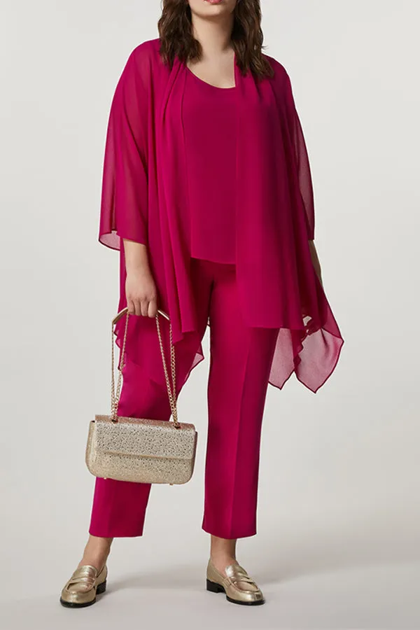 REGGINA FUCHSIA CADY TROUSERS