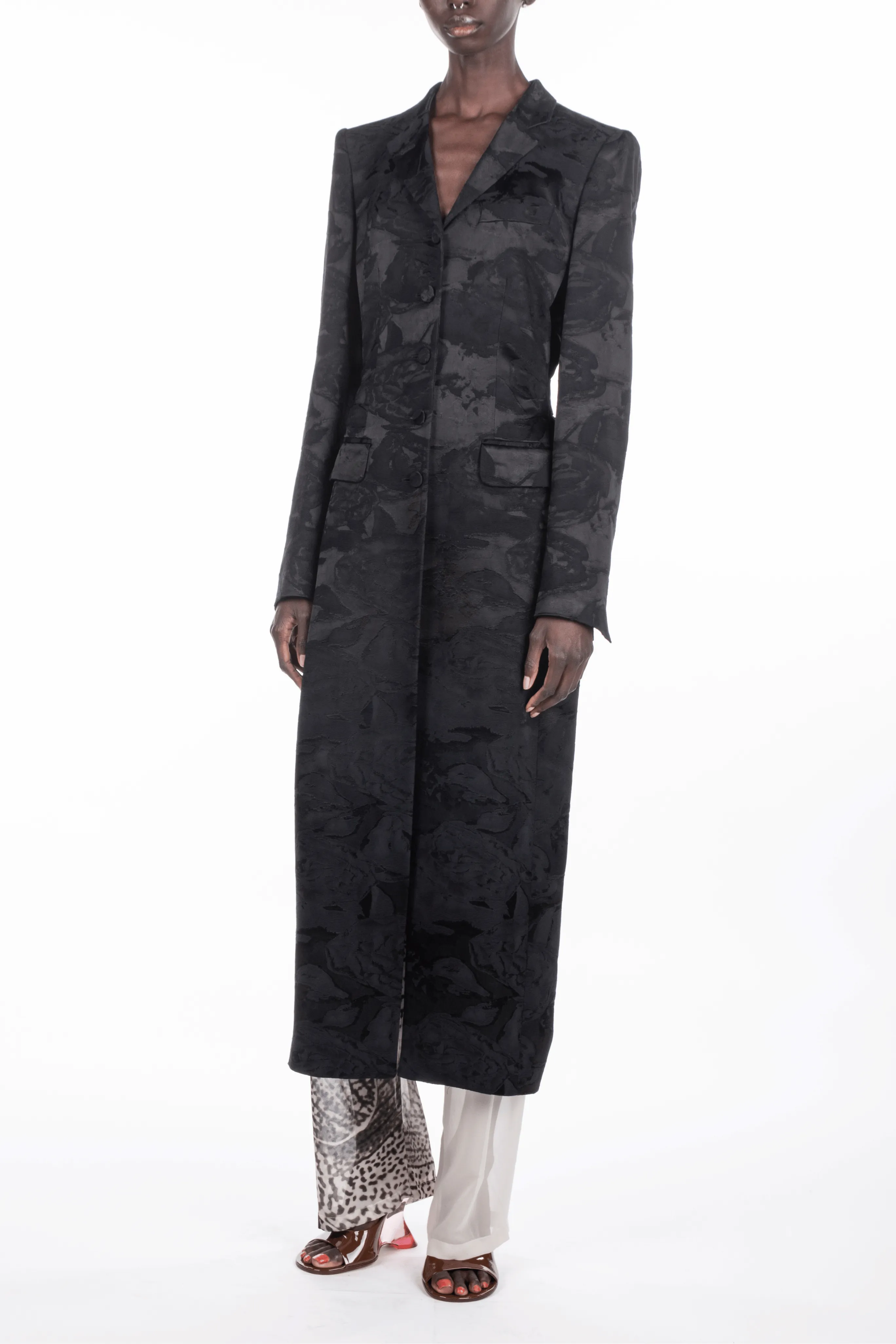 Rilly Jacquard Coat