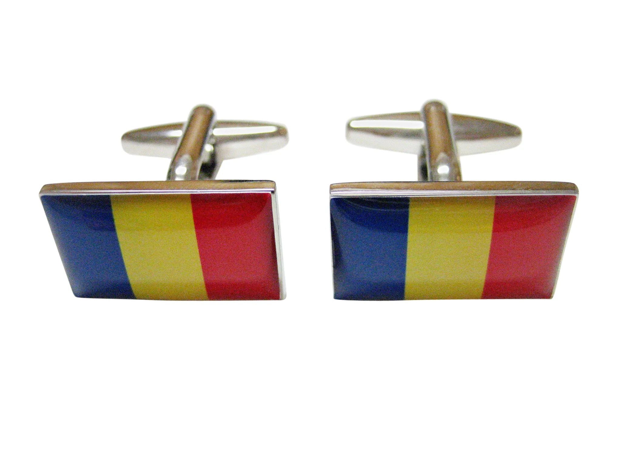 Romania Flag Cufflinks