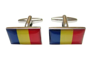 Romania Flag Cufflinks