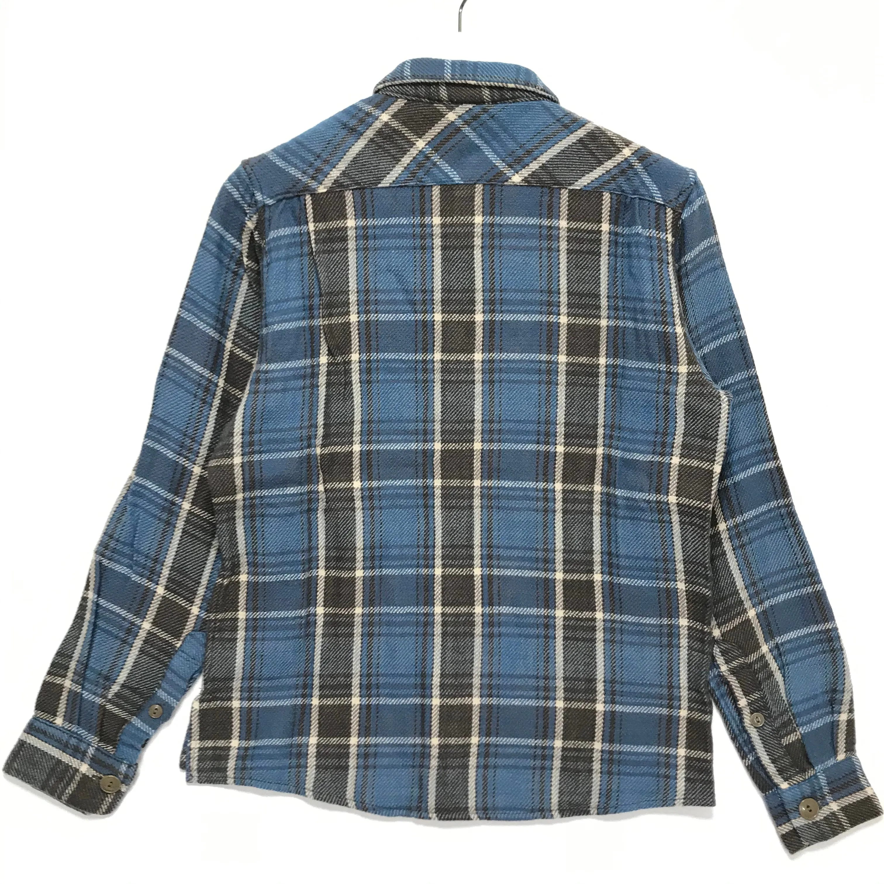 [S] Kapital Flannel L/S Shirt Blue