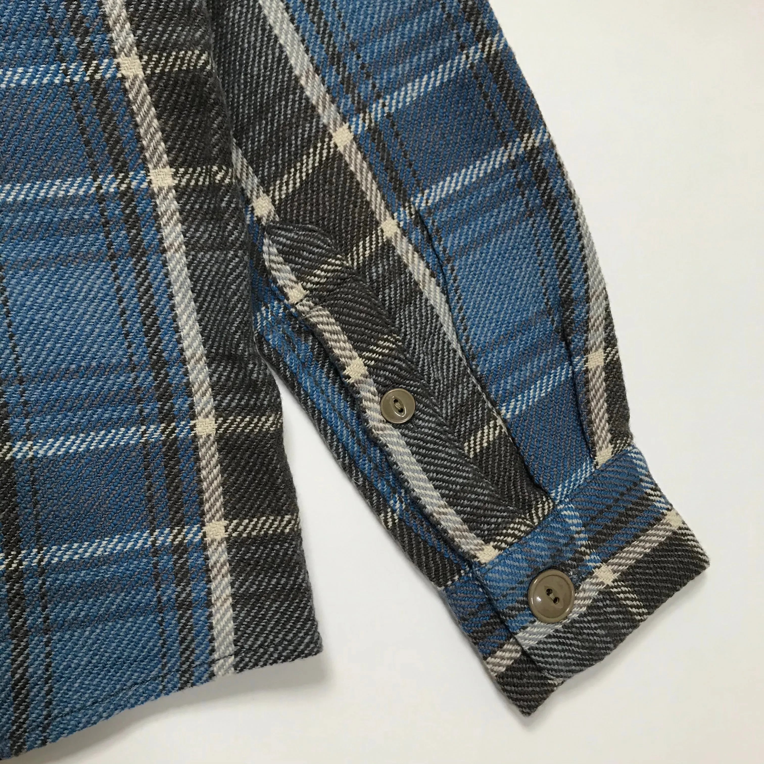 [S] Kapital Flannel L/S Shirt Blue