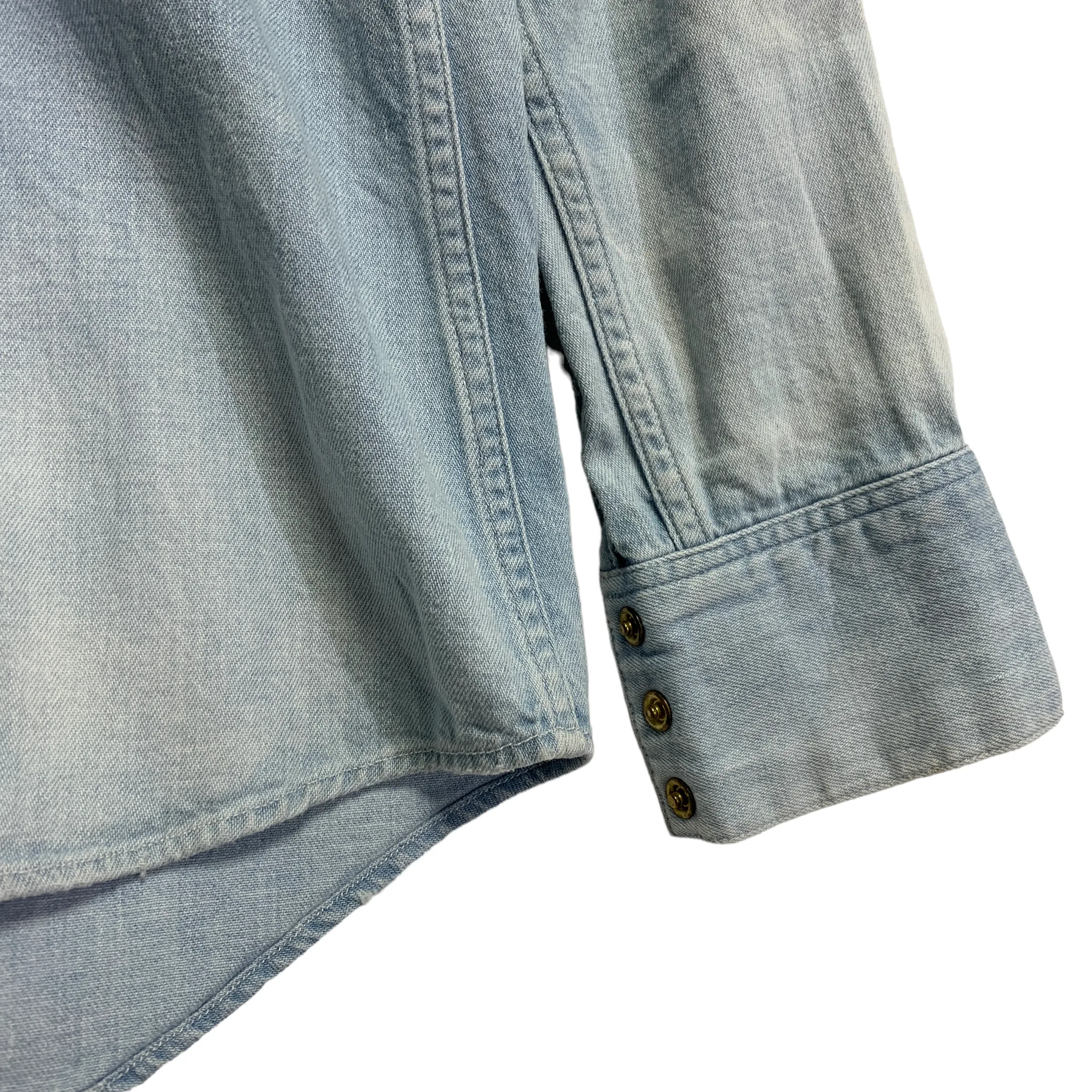 [S] VISVIM 14SS SOCIAL SCULPTURE SHIRT L/S DAMAGED INDIGO
