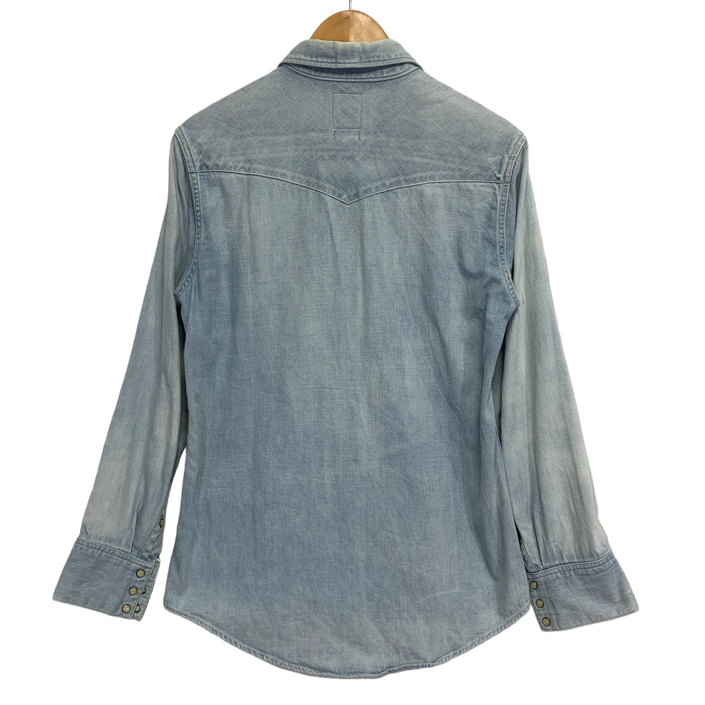 [S] VISVIM 14SS SOCIAL SCULPTURE SHIRT L/S DAMAGED INDIGO