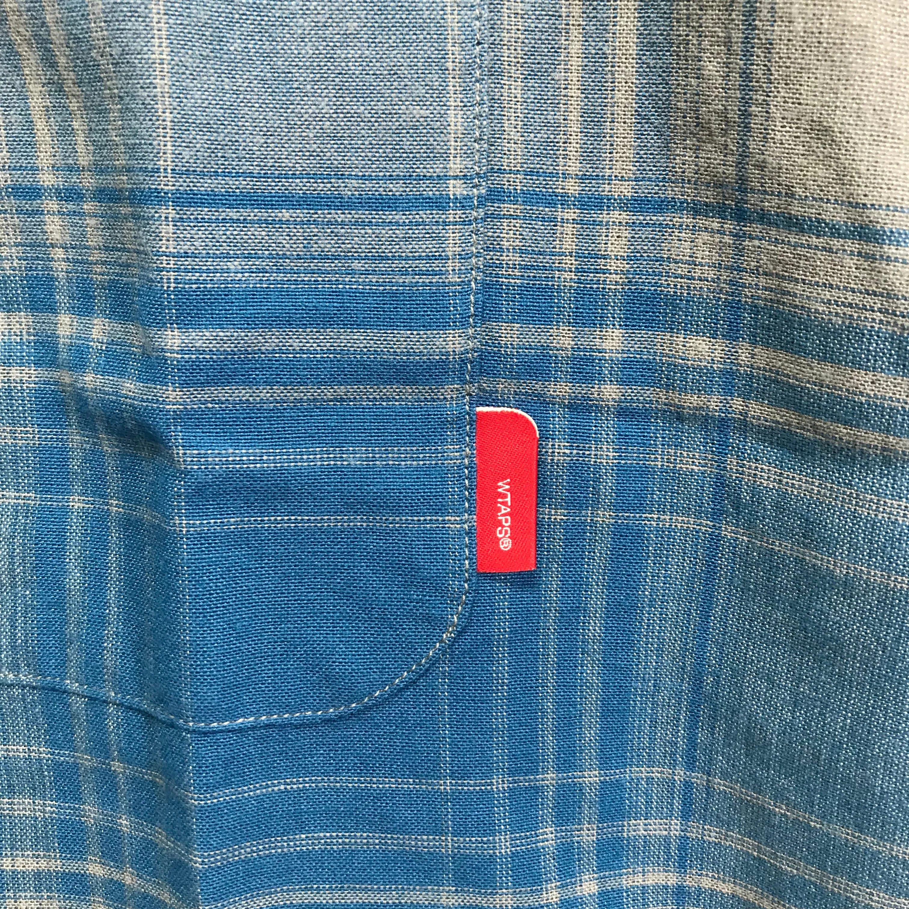 [S] WTaps Vatos L/S Shirt Blue