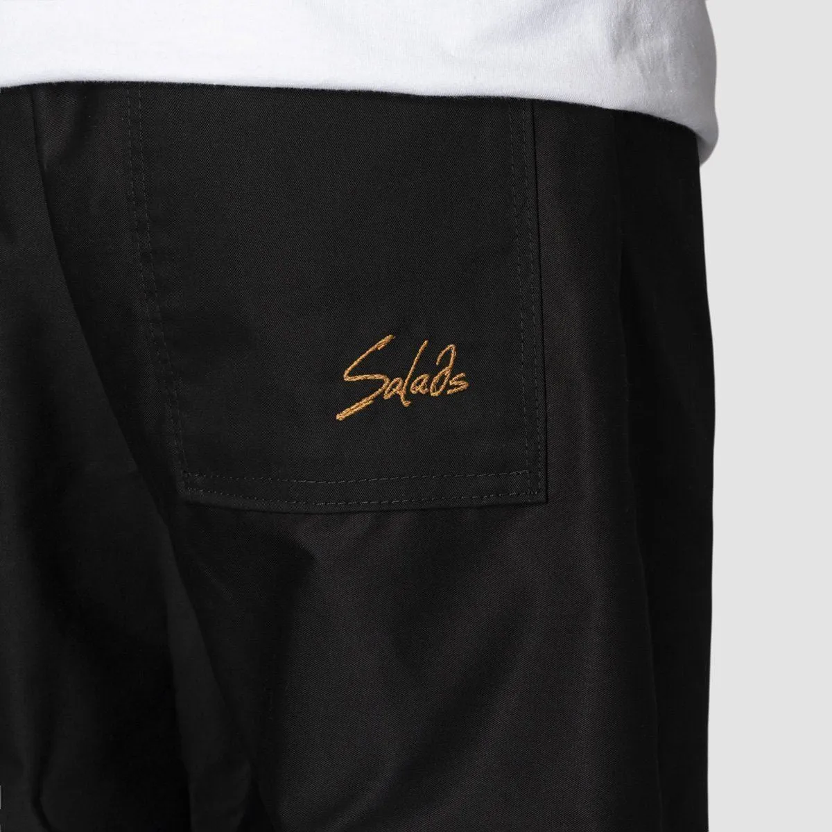 Salads Handmade Trousers Black
