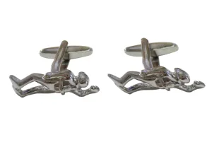 Scuba Diver Cufflinks