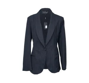 Shawl-Lapels Single-Breasted Blazer